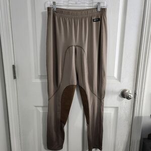Kerrits Equestrian Riding Leggings Breeches Pants w/ Clarino patches Women’s XL